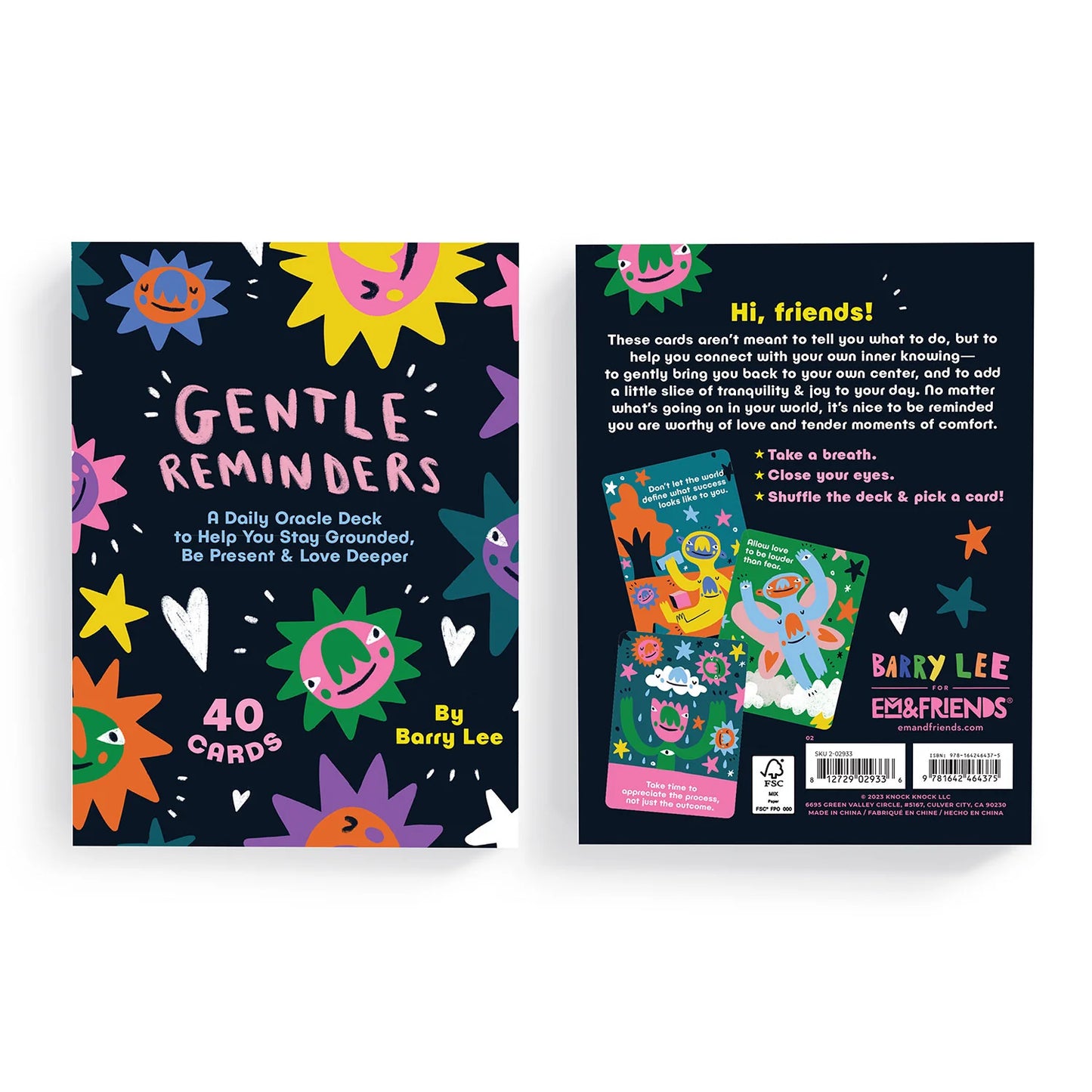 Gentle Reminders Oracle Cards Deck by Barry Lee