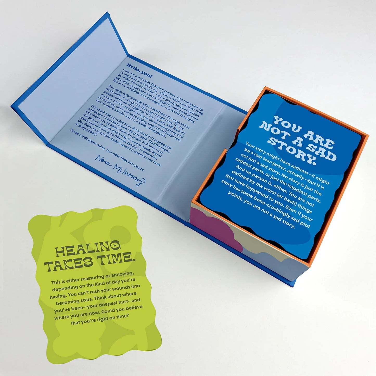 Happyish Oracle Cards Deck by Nora McInerny