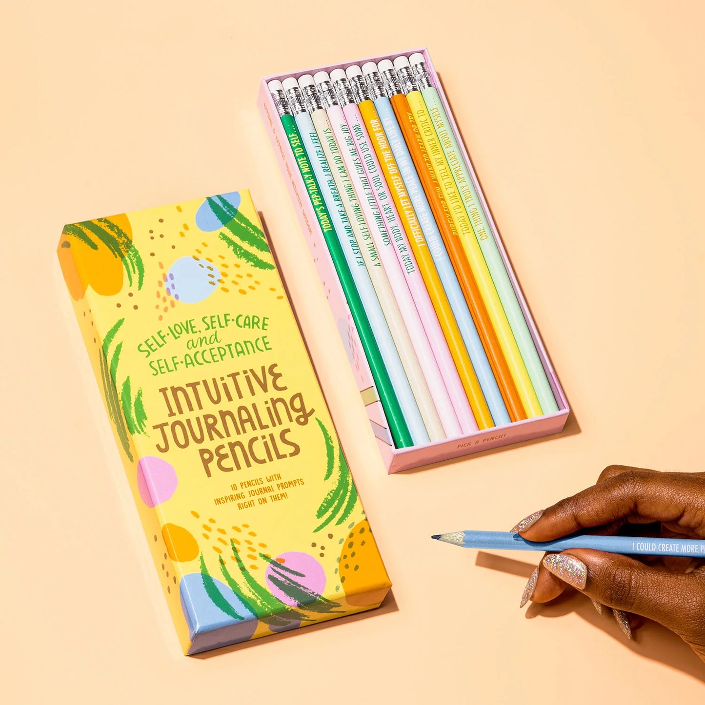 Intuitive Journaling Pencil Set - Self-Love