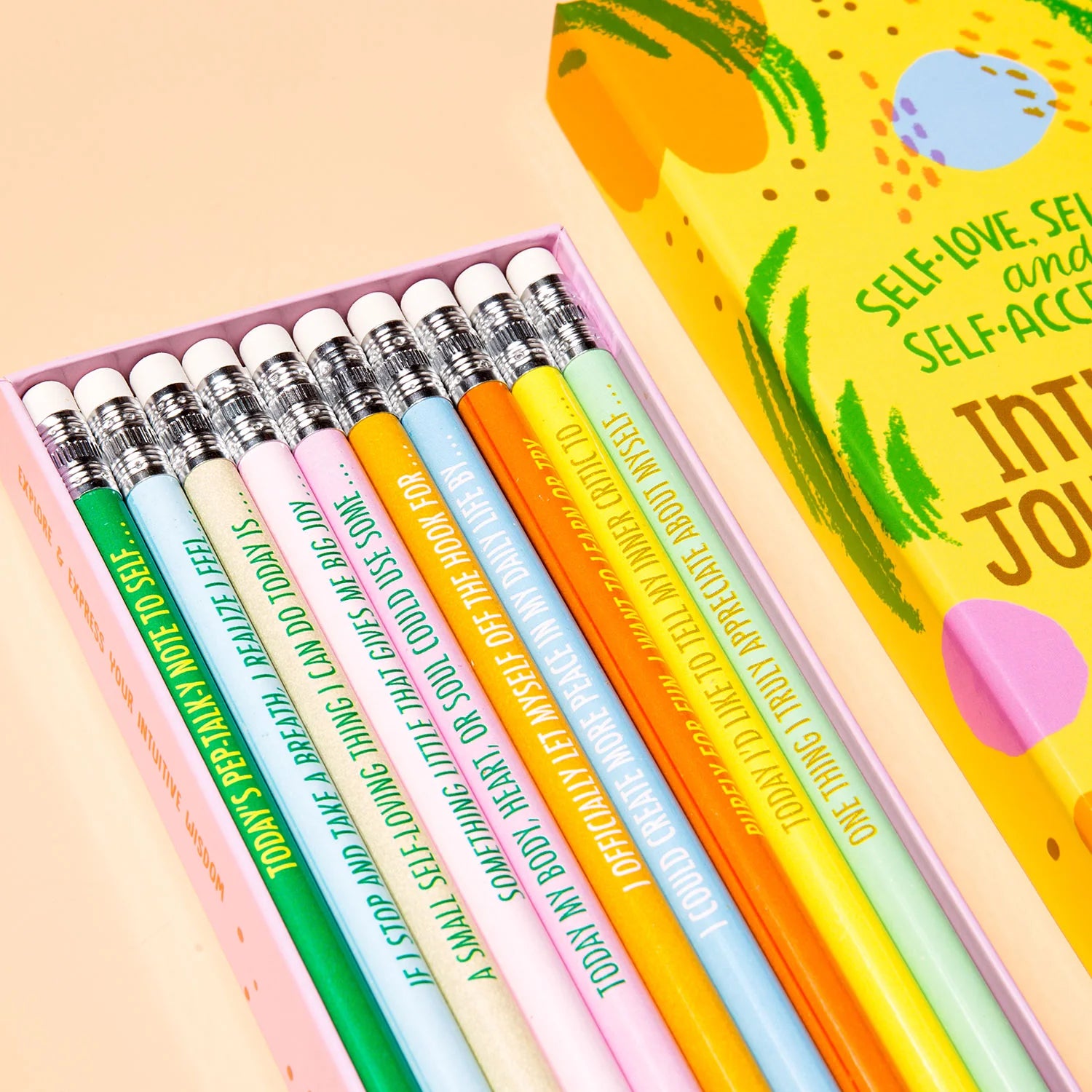 Intuitive Journaling Pencil Set - Self-Love