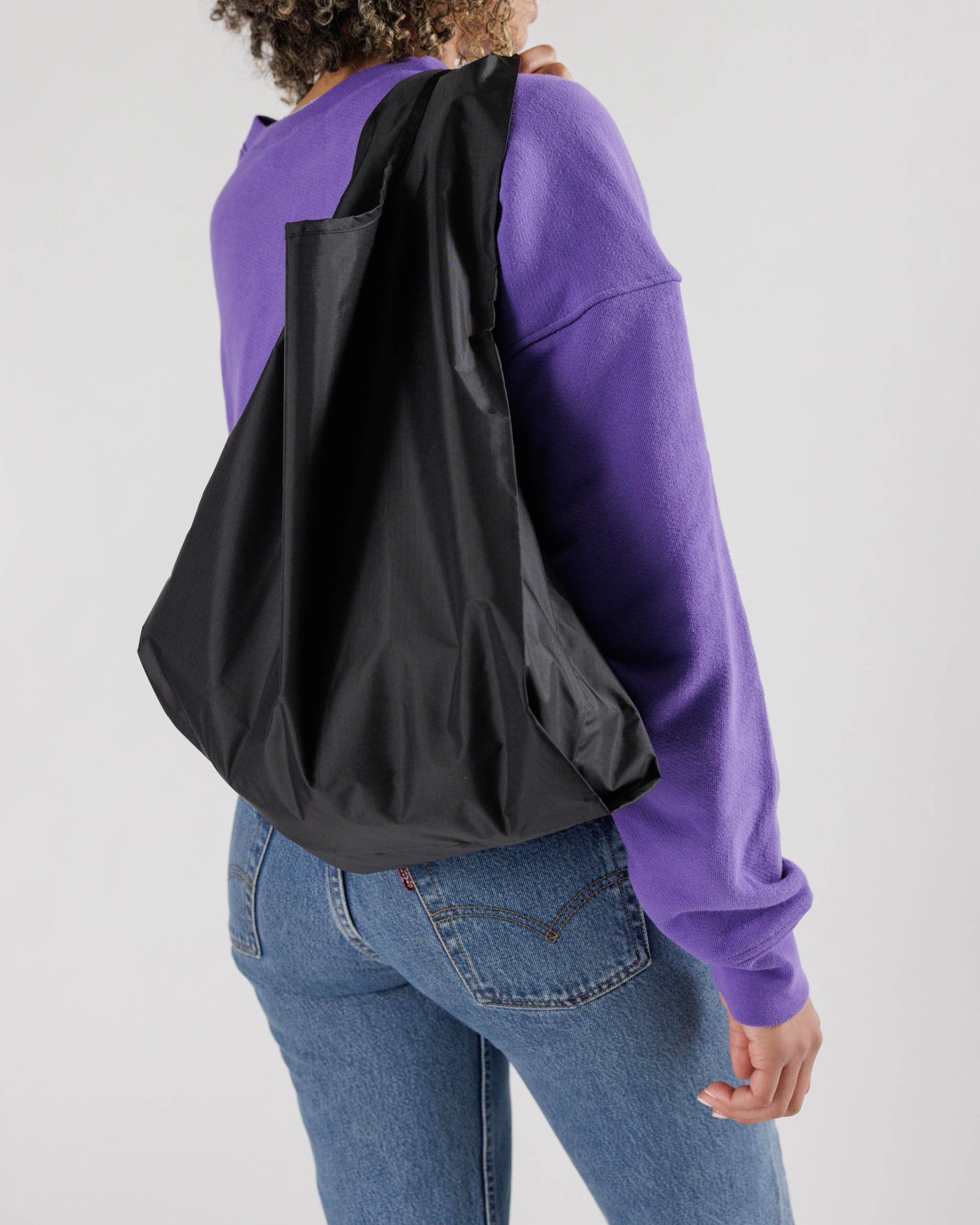 Standard BAGGU Black Reusable Bag - Rally Rally Singapore