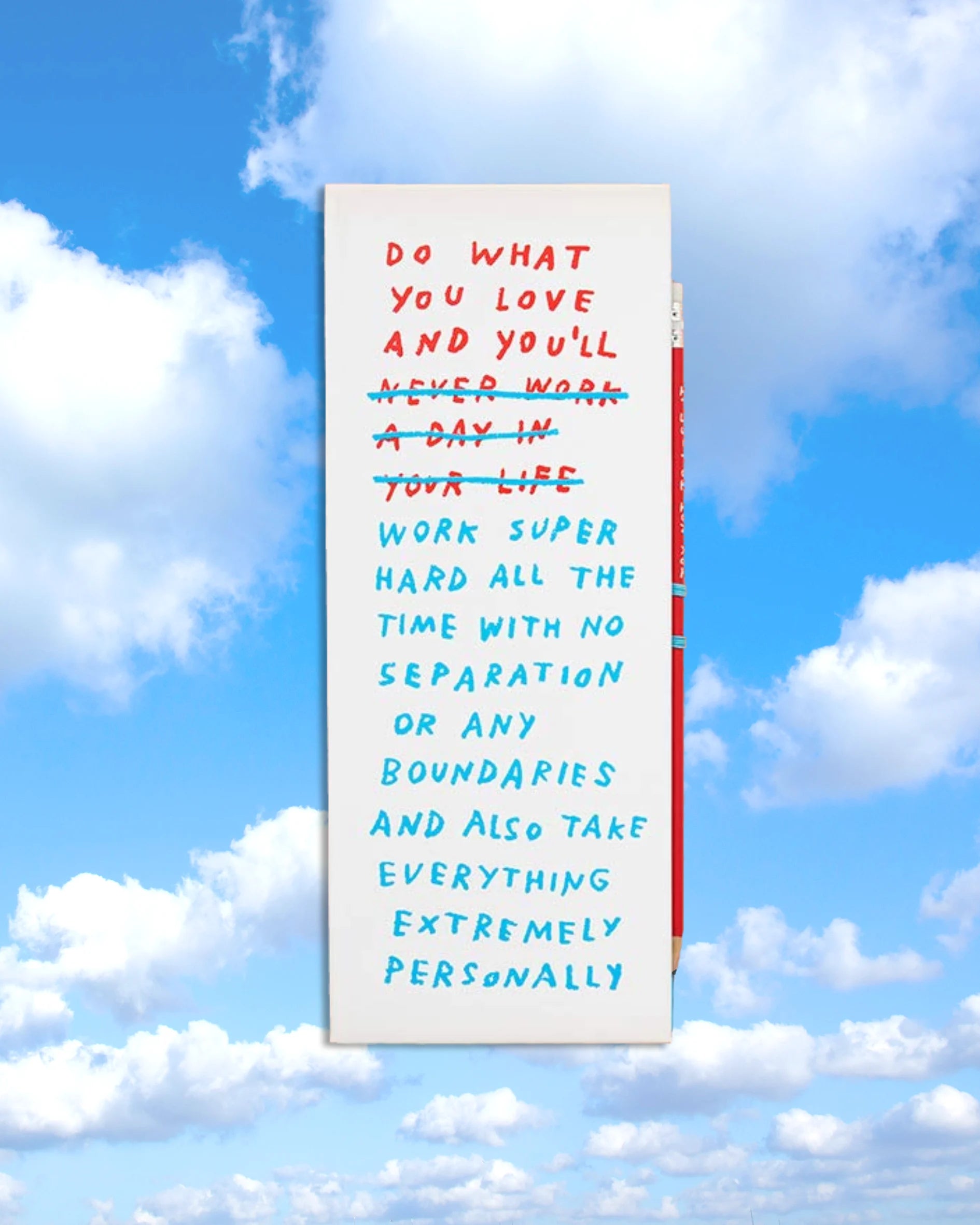 Work Life Balance Ledger by Adam JK