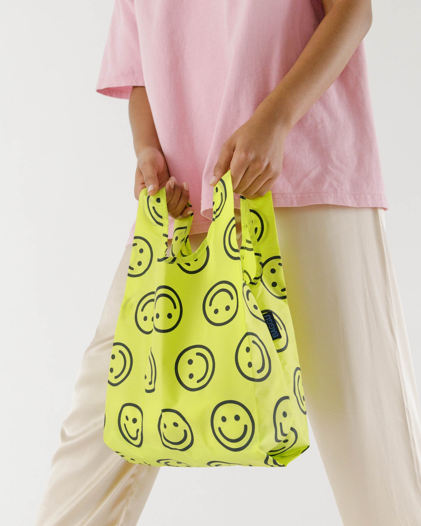 Baby BAGGU Reusable Bag Yellow Happy | Rally Rally Singapore