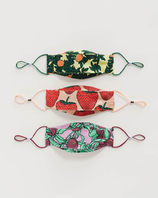 Kids' Mask Set - Backyard Fruit