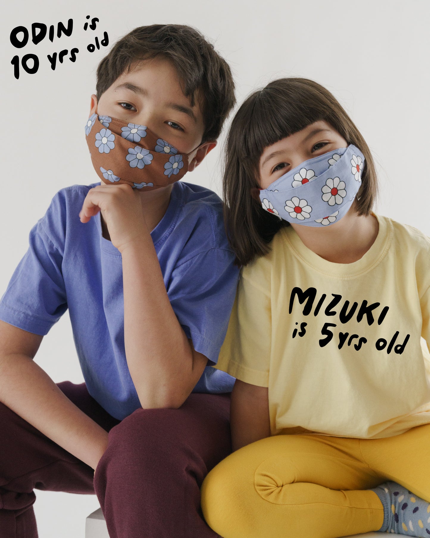 Kids' Mask Set - Daisy