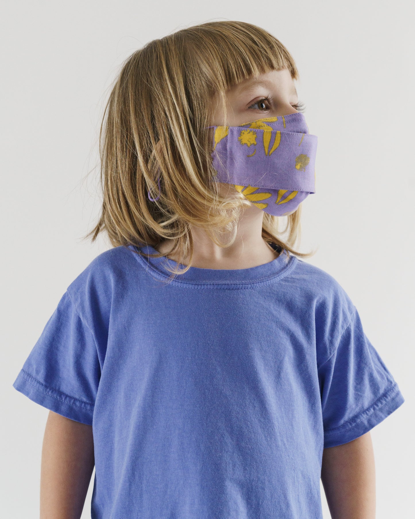 Kids' Mask Set - Floral Sun Prints