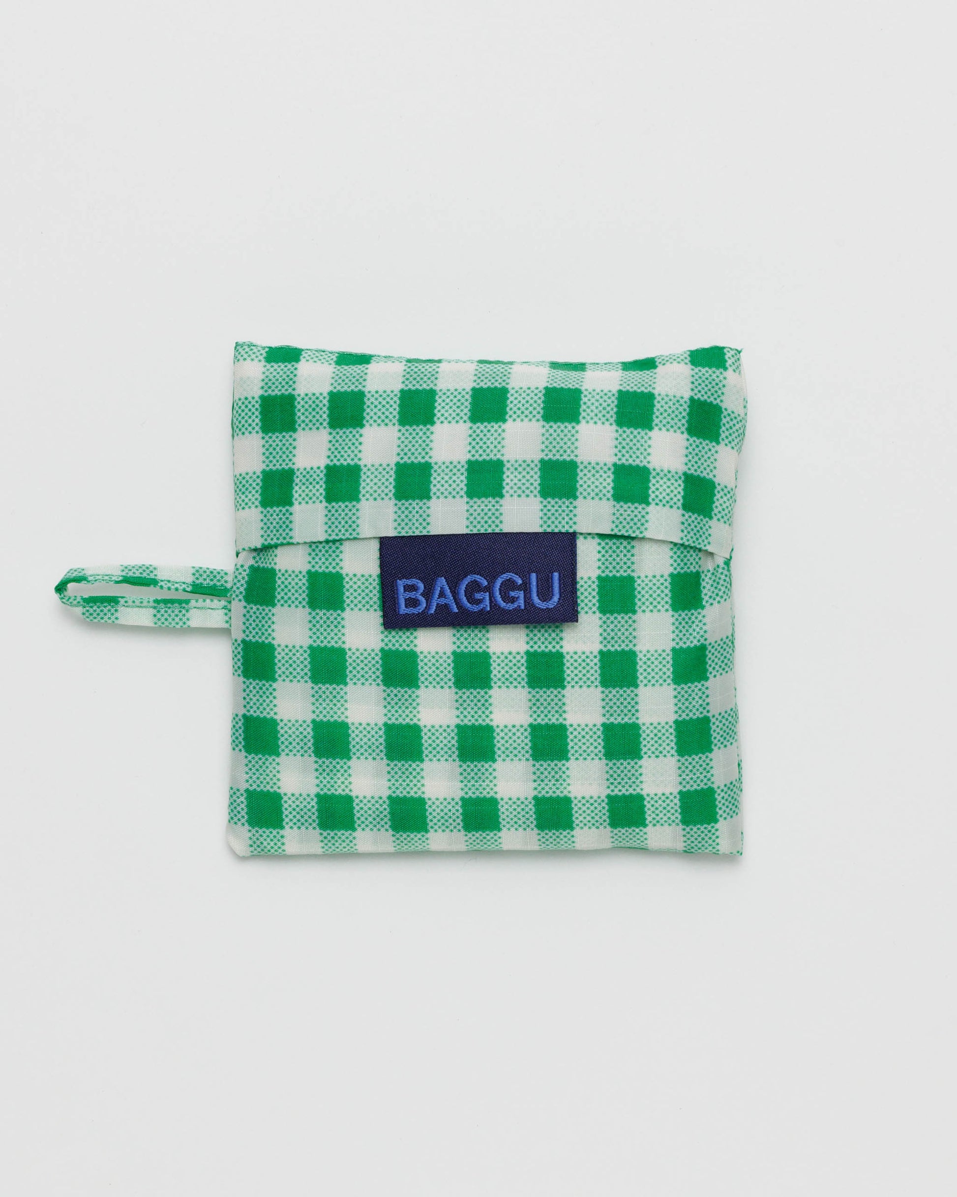 Baby BAGGU Reusable Bag - Green Gingham | RALLY RALLY Singapore