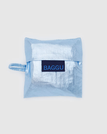 Baby BAGGU Reusable Bag Metallic Light Blue | Rally Rally Singapore