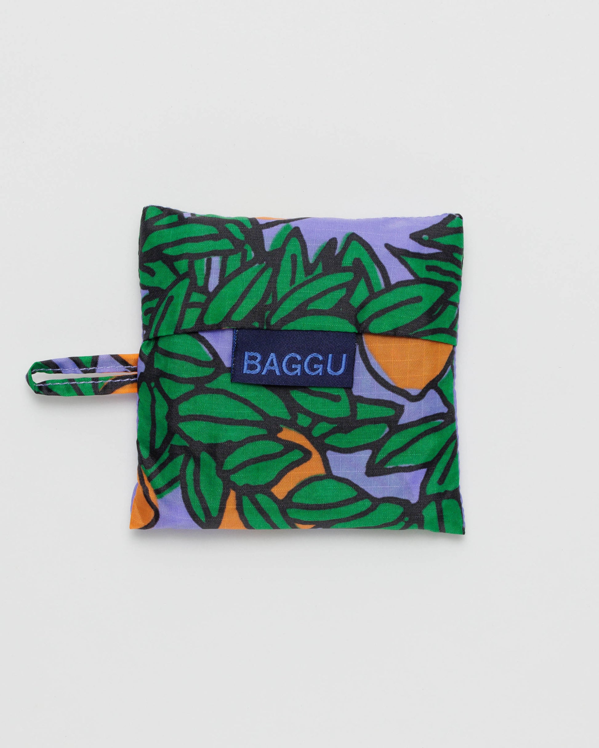 Baby BAGGU Reusable Bag - Orange Tree Periwinkle | RALLY RALLY Singapore