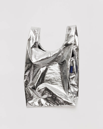 Baby BAGGU Reusable Bag Metallic Silver - RALLY RALLY Singapore