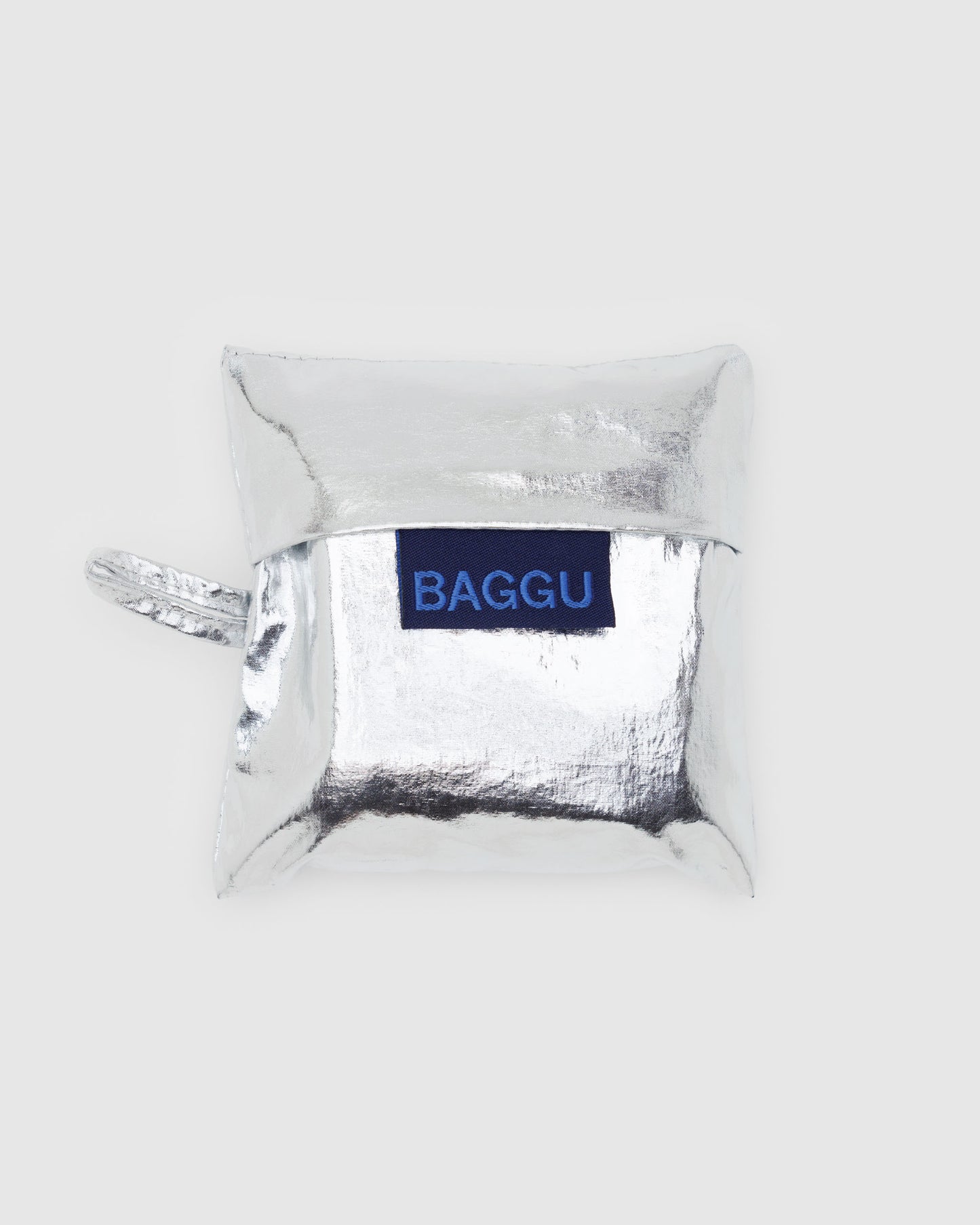 Baby BAGGU Reusable Bag Metallic Silver | Rally Rally Singapore