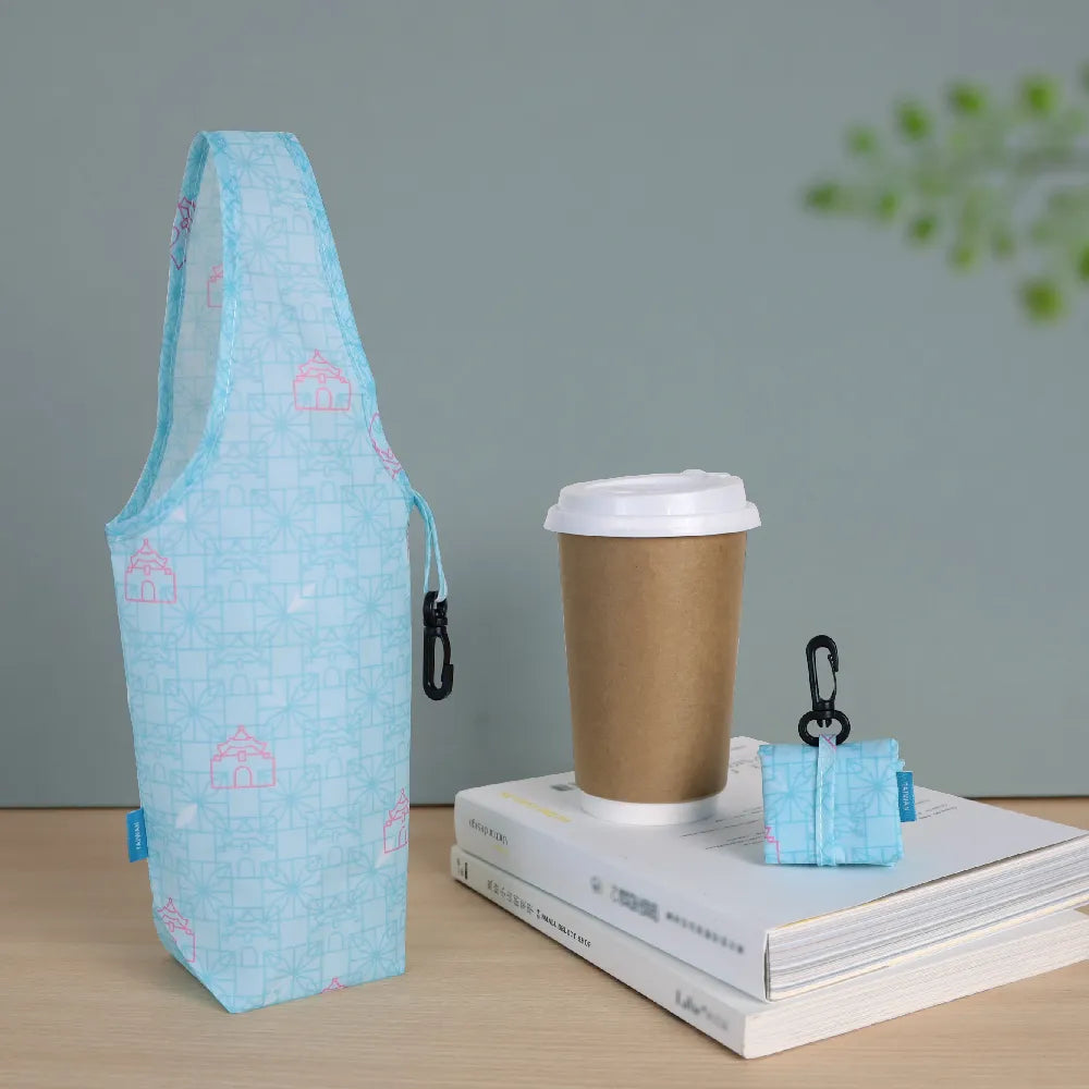 DaiZou Beverage Bag Vintage Window Blue | Rally Rally Singapore