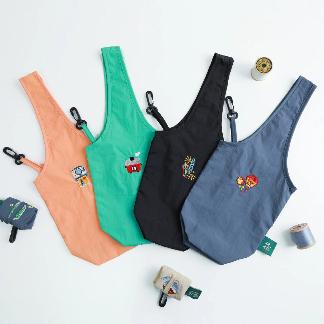 Reusable Beverage Bag Taiwan Icons - Rally Rally Singapore