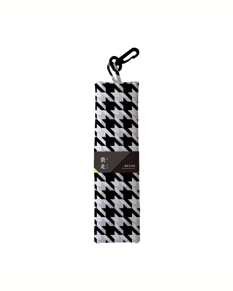 Dai Zou Beverage Bag Houndstooth | Rally Rally Singapore