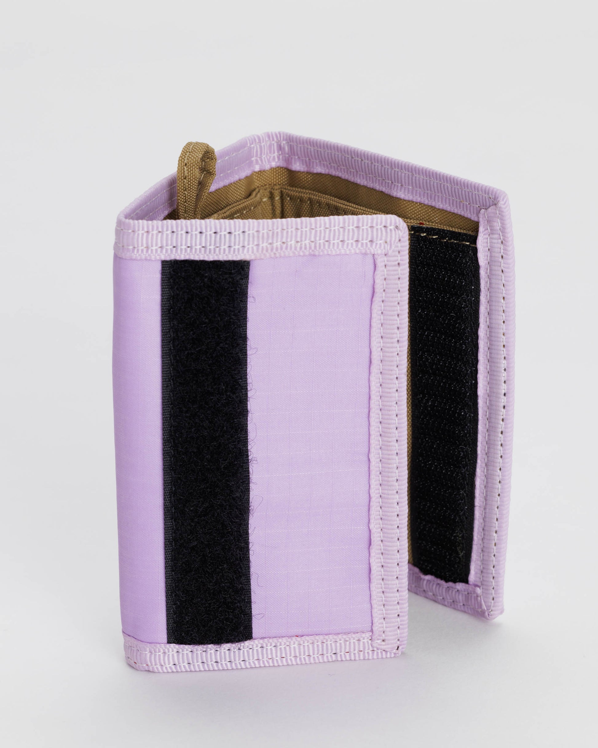 BAGGU Velcro Wallet Dusty Lilac - Rally Rally Singapore