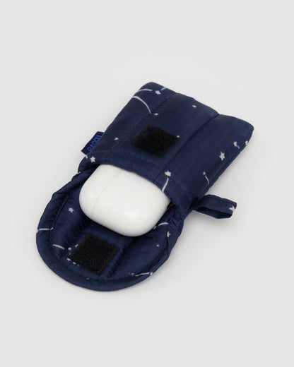 BAGGU Puffy Earbuds Case Constellation Midnight | Rally Rally Singapore