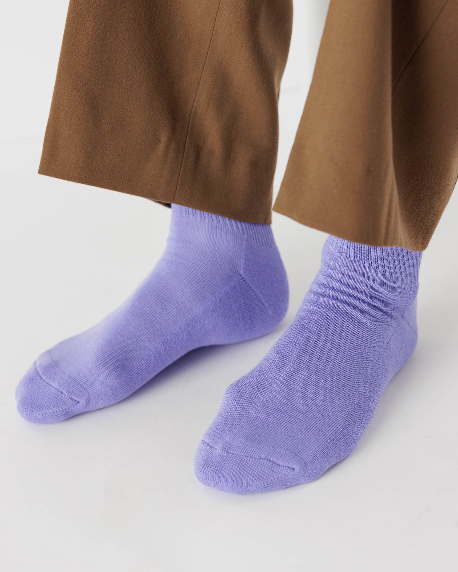 BAGGU Ribbed Sock - Bluebell | Rally Rally Singapore