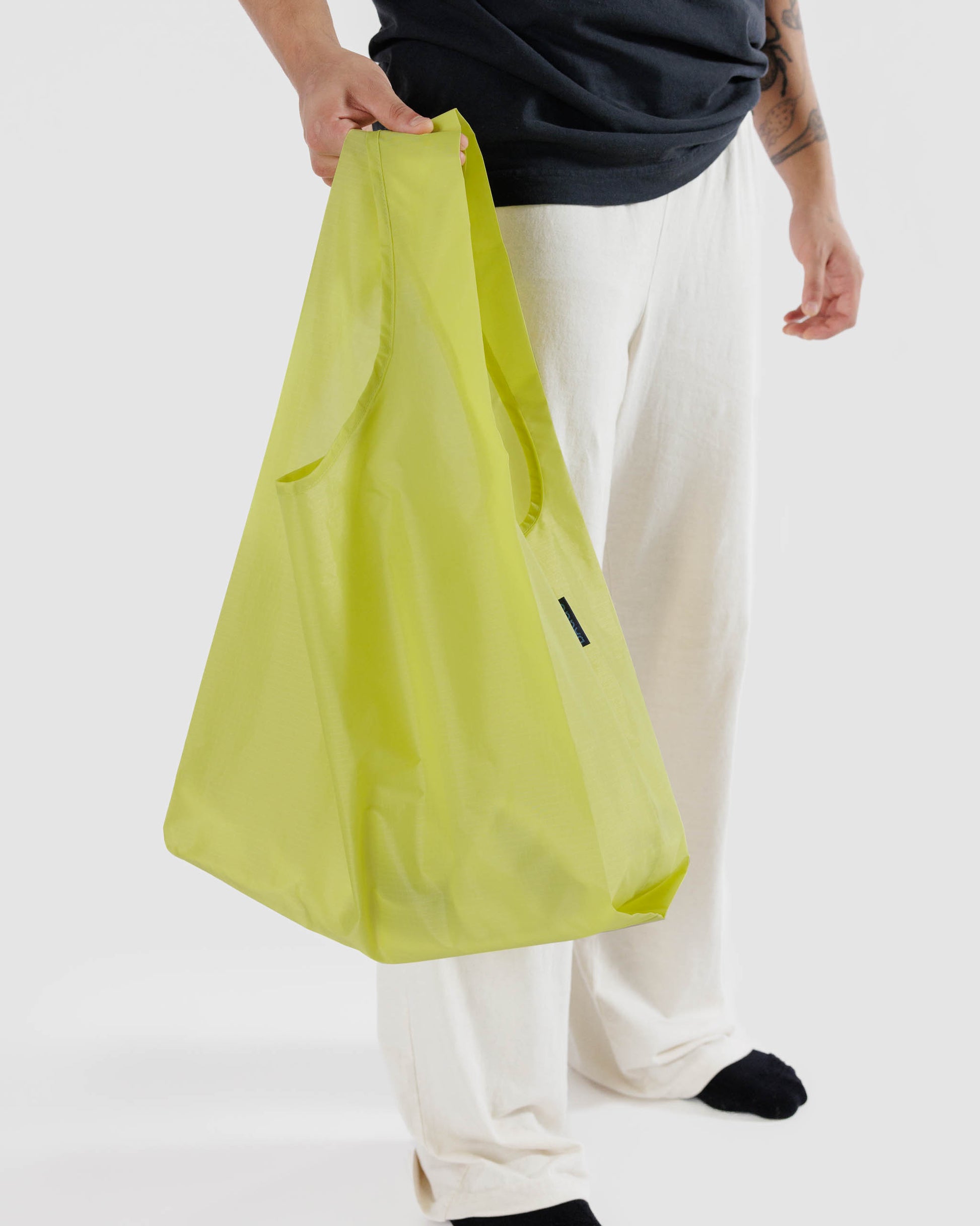 Standard BAGGU Reusable Bag - Lemon Curd | RALLY RALLY Singapore