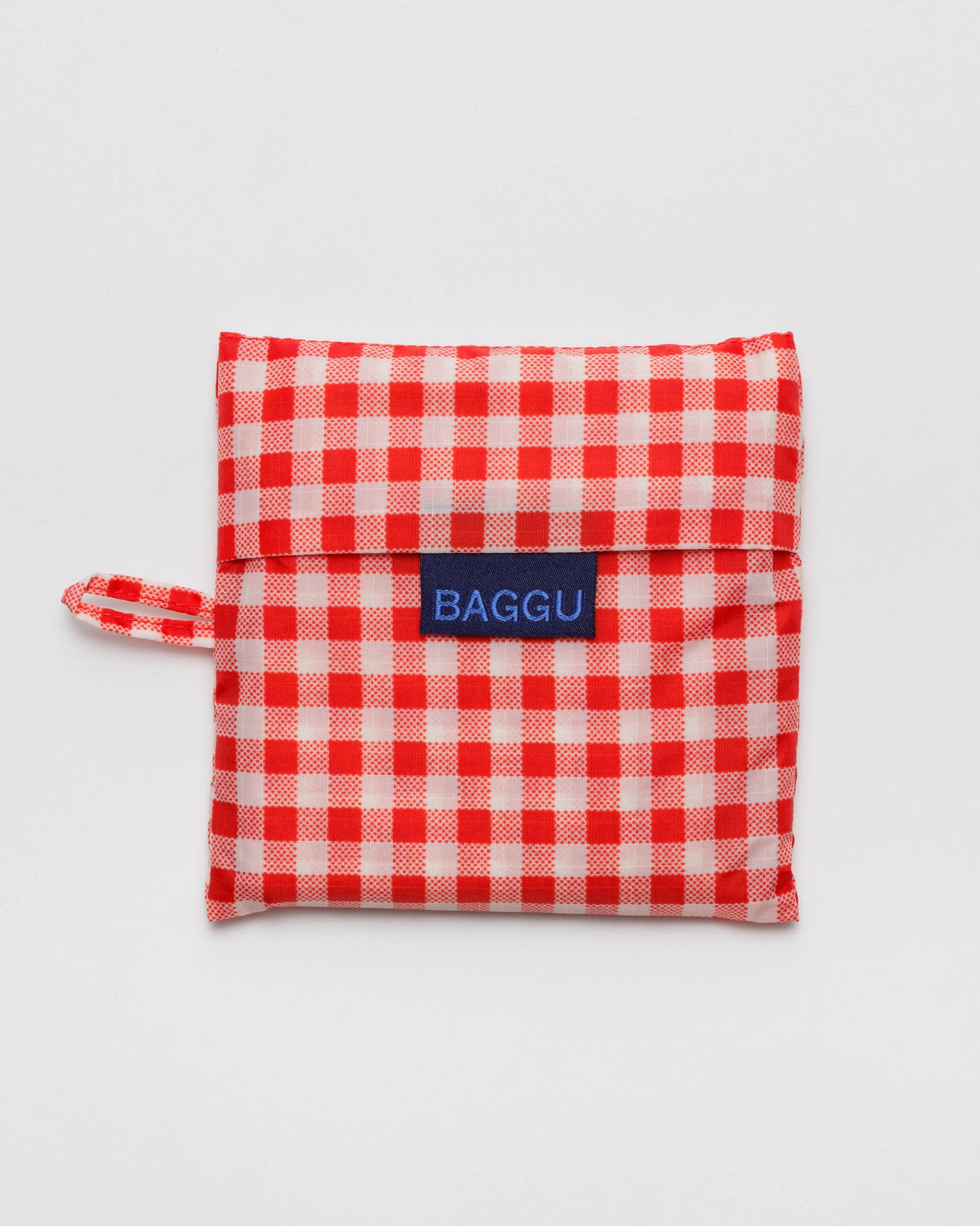 Standard BAGGU Reusable Bag - Red Gingham | RALLY RALLY Singapore