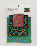 Go Pouch Set - Calico Florals