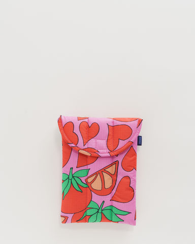 Puffy Tablet Sleeve 8" - Tomatoes