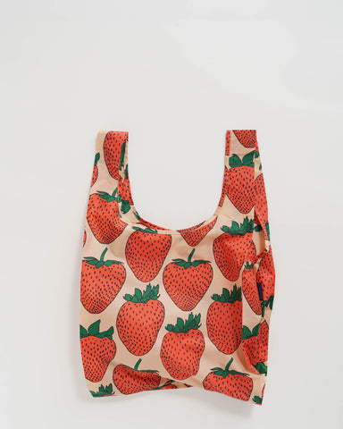 Standard BAGGU Strawberry Reusable Bag - RALLY RALLY Singapore