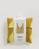 Standard BAGGU - Yellow and Gold Wavy Stripe